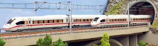 KATO-Lemke 10-2074 - N - 4-tlg. Triebzug ICE 4 / BR 412, DB AG, Ep. VI